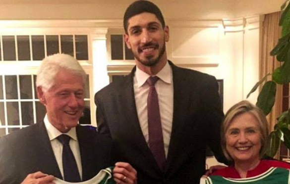 Enes Kanter Bill Clinton Fetöcü